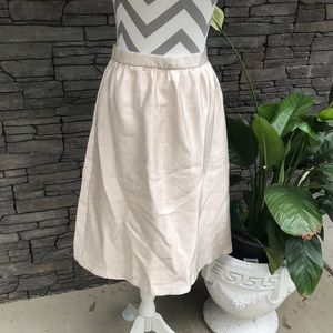 🌞Pearl Cream high waist dressy skirt